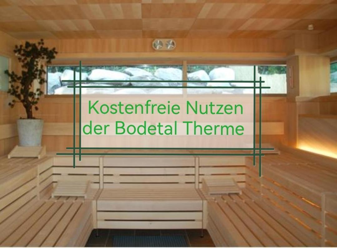 Hotelpark Bodetal Mit Ferienwohnungen Thale Exterior foto